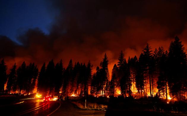 Scientists believe that climate change is increasing the intensity of weather-related natural disasters. Repeated heat waves are a marker of global warming linked to climate change caused by mankind's dependence on fossil fuels.