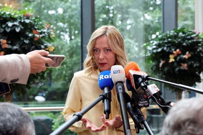 La première ministre italienne, Giorgia Meloni, à Pékin, en Chine, le 30 juillet 2024.