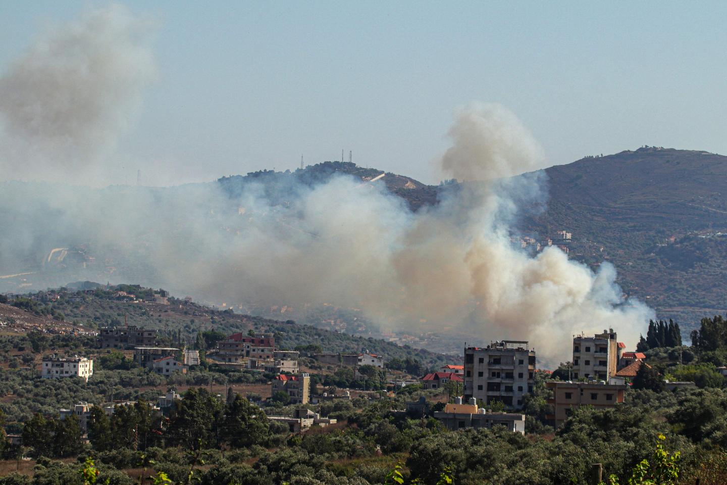 Israel says hit around 10 Hezbollah targets in Lebanon, killed one fighter