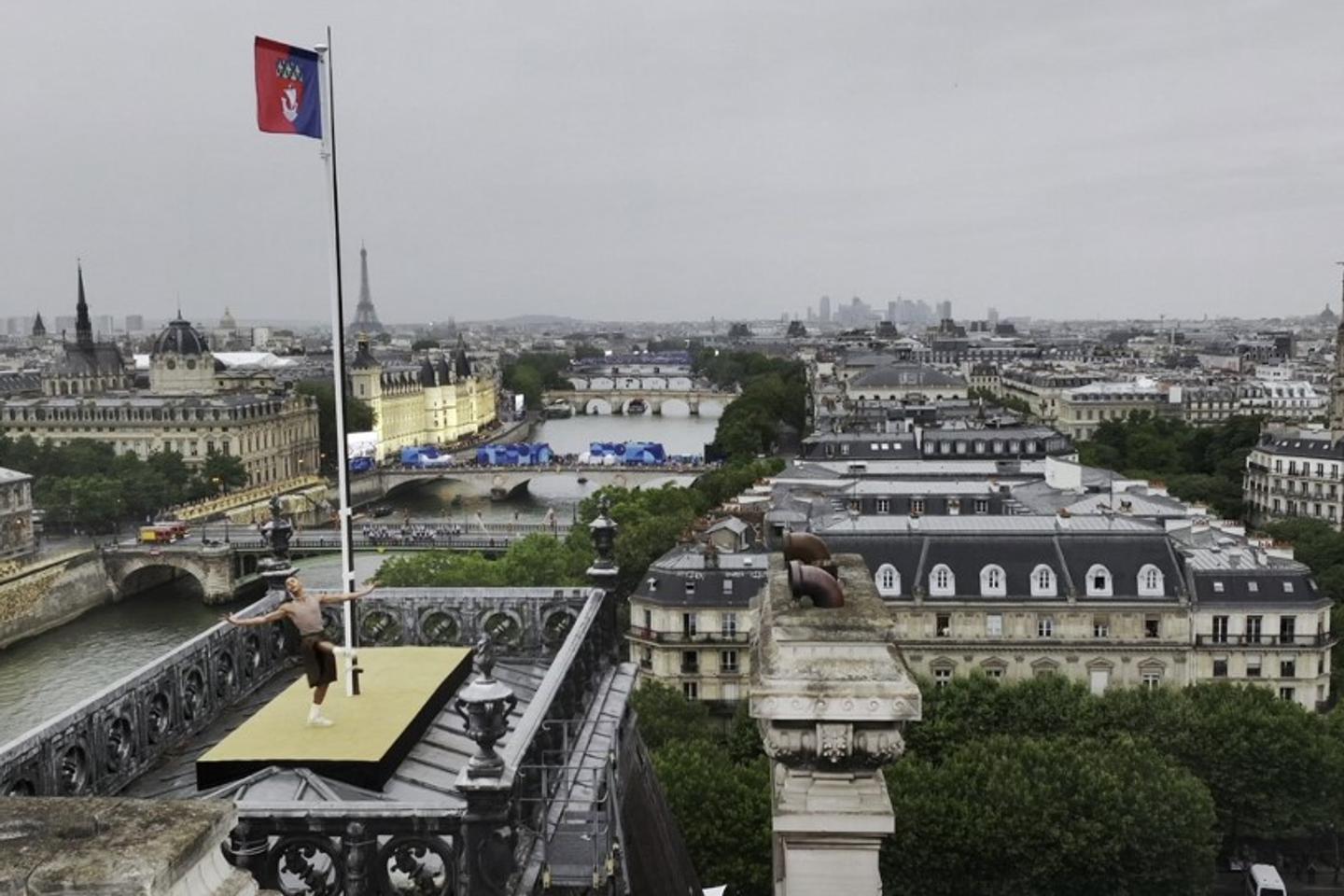 Paris 2024 Olympics: Dancing in the rain was a stressful challenge for the opening ceremony's performers