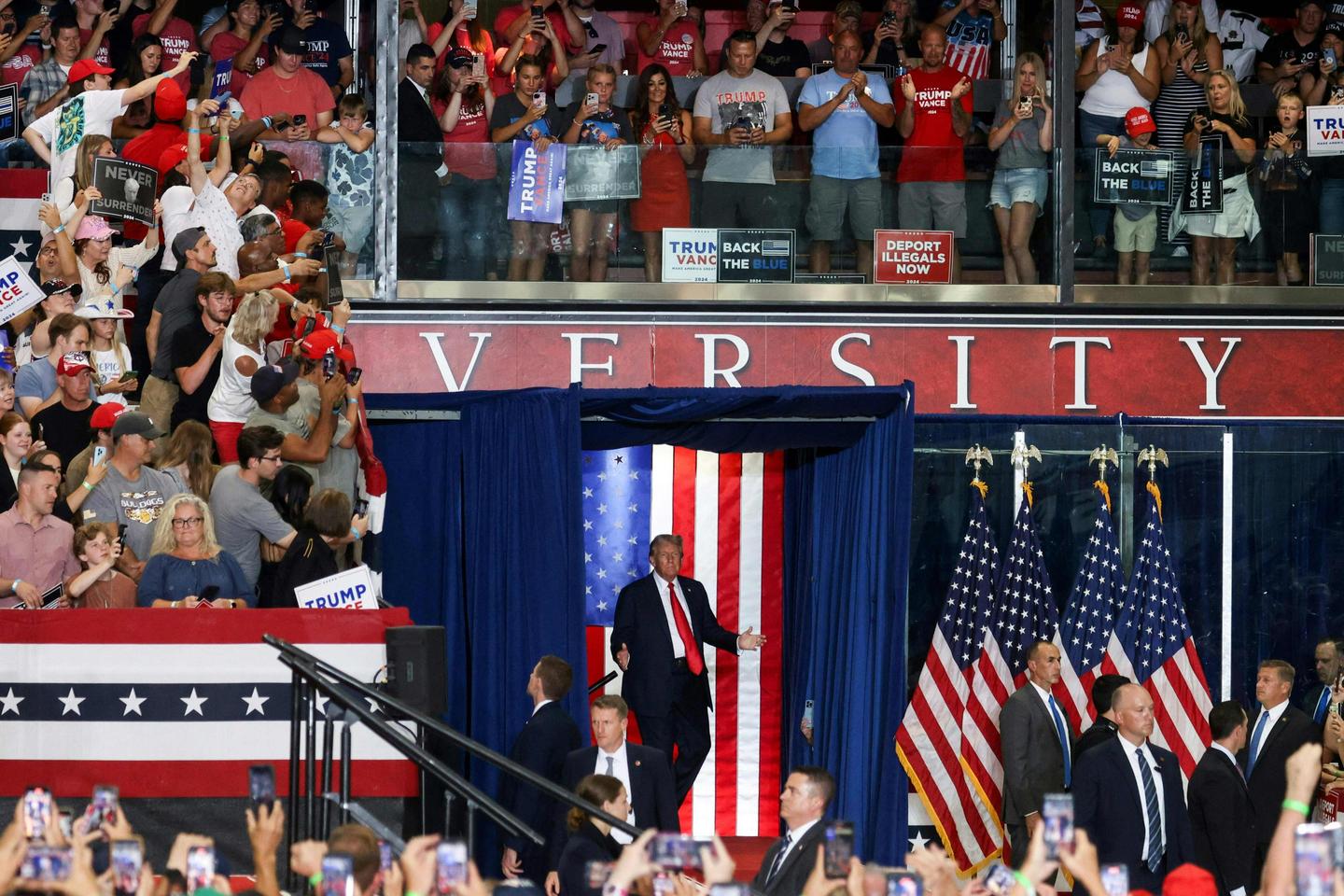 US election: Harris's entry into the race disrupts Trump's campaign strategy