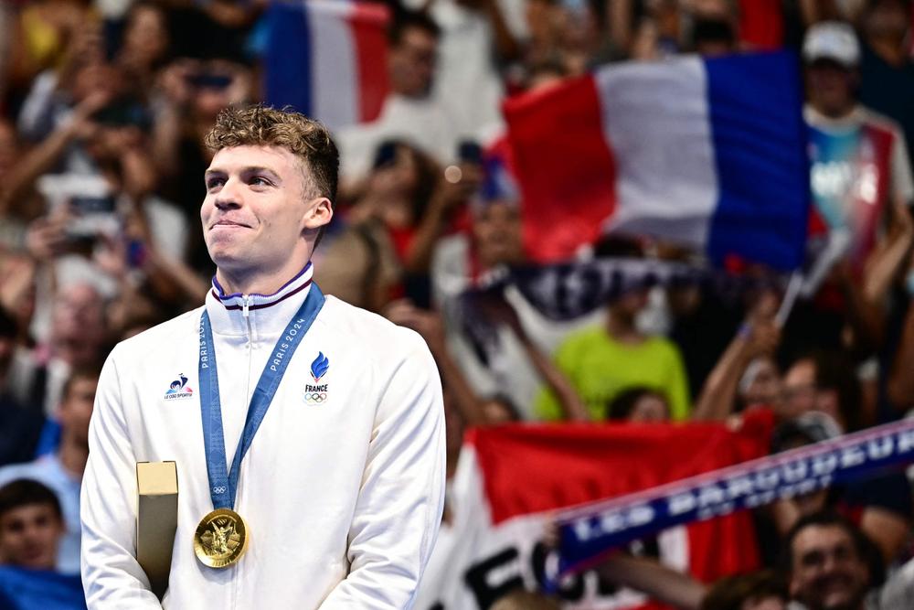 Paris 2024. Léon Marchand, Clarisse Agbegnenou, Victor