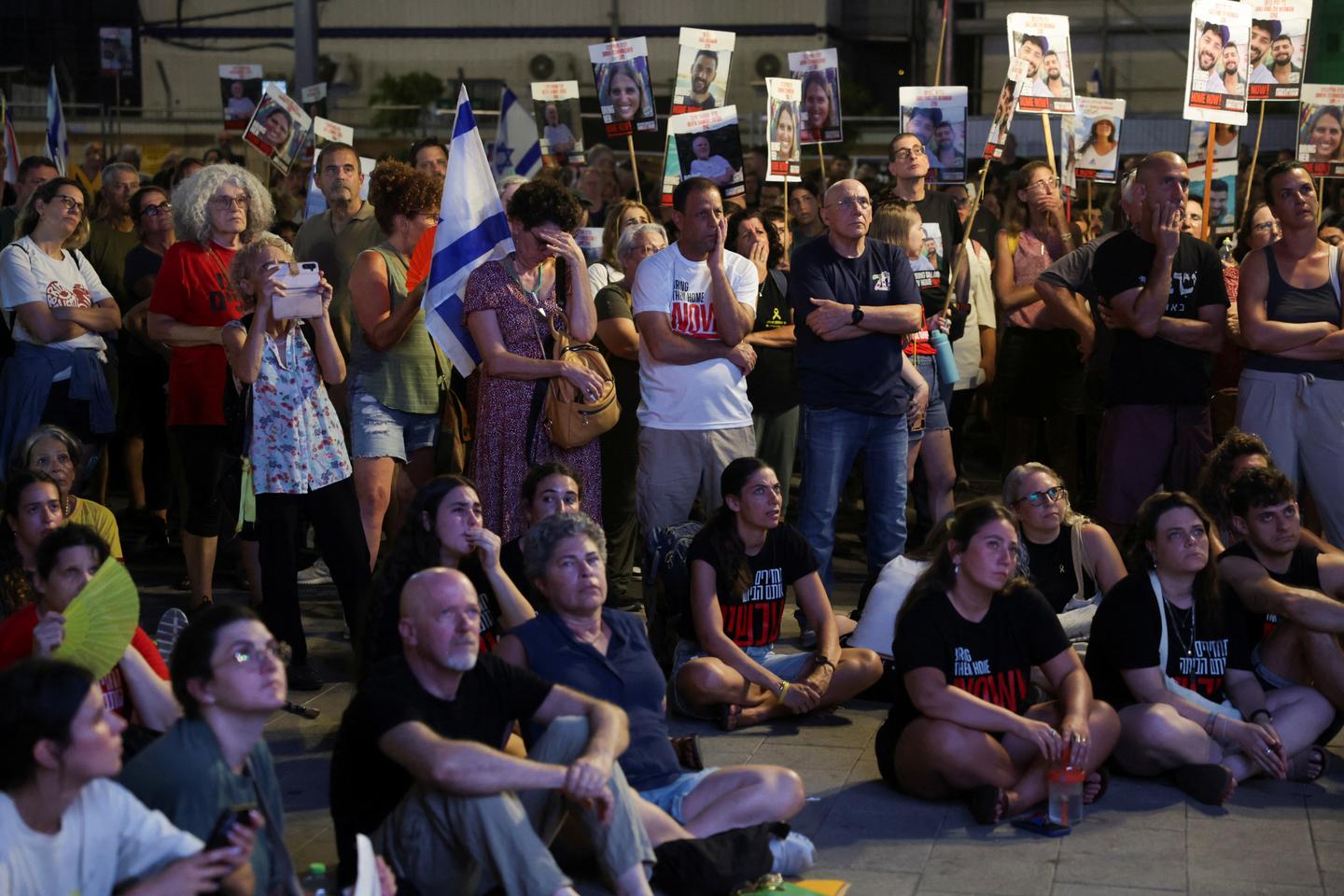 In Israel, the hostages' families fight their 'despair'