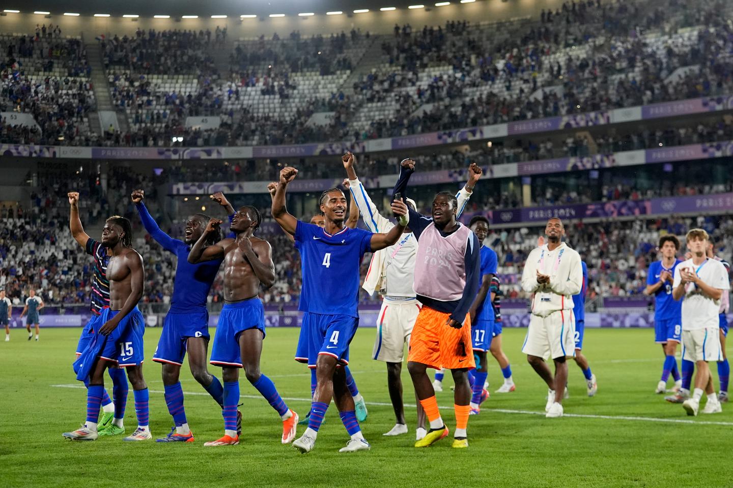 France beats Argentina 1-0 to reach men's soccer semifinals at Paris Olympics