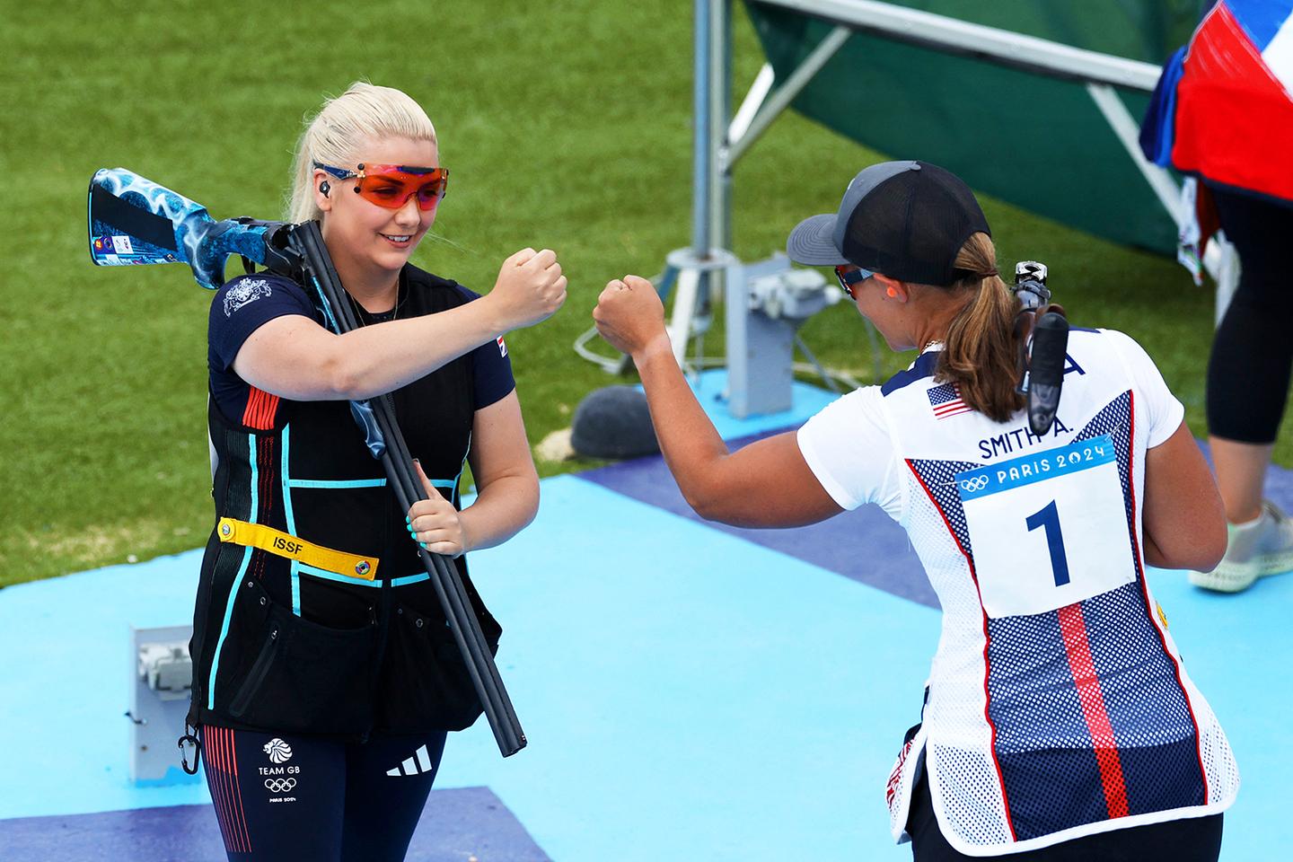 Olympic skeet shooting uniforms. Does anyone care?
