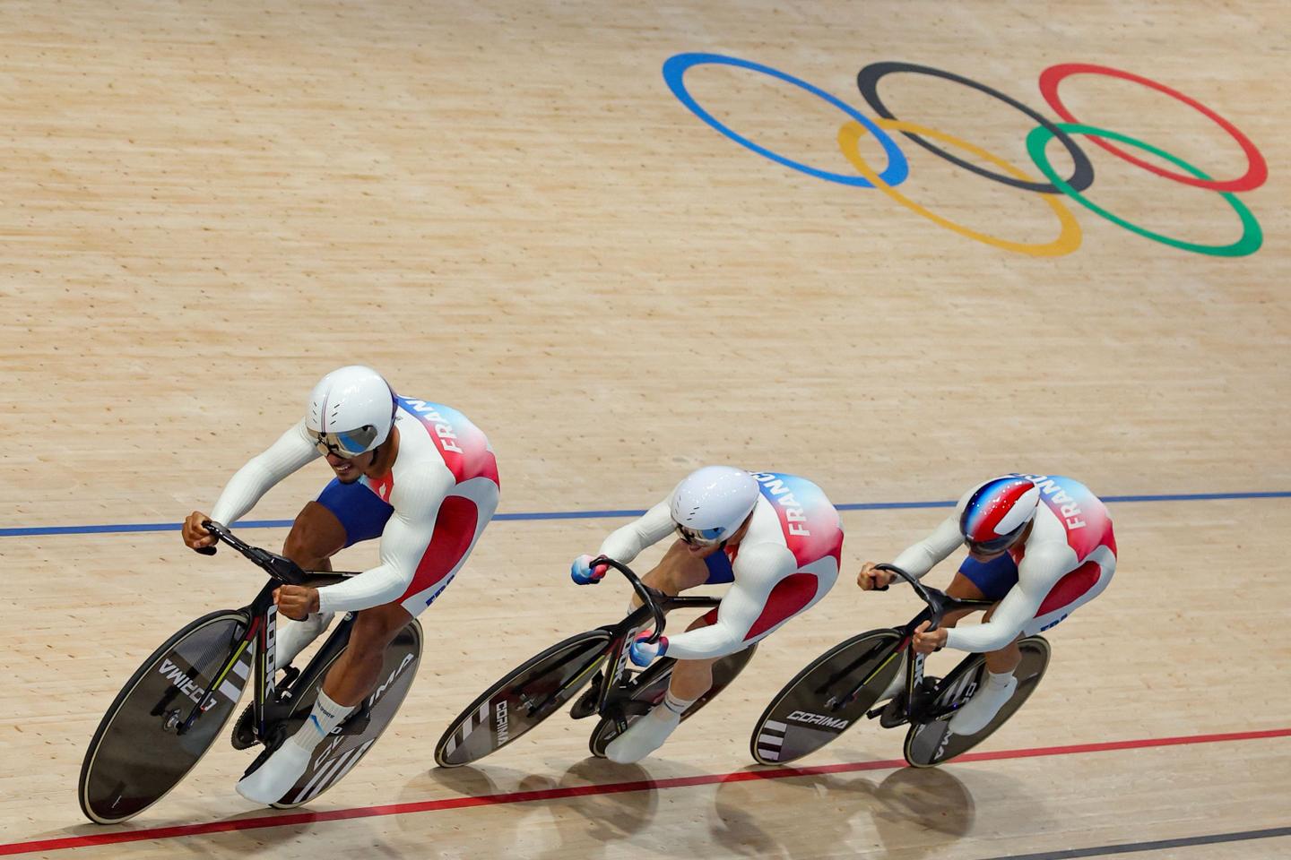 Cyclisme aux JO : l&rsquo;&eacute;quipe de France de vitesse par &eacute;quipes sort du podium pour la premi&egrave;re fois