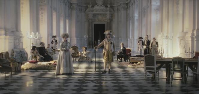 Marie-Antoinette (Mélanie Laurent) et Louis XVI (Guillaume Canet) dans « Le Déluge », de Gianluca Jodice.
