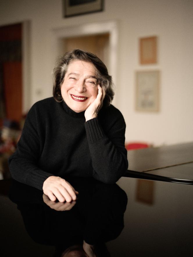 La pianiste austro-russe Elisabeth Leonskaja, tête d’affiche au Festival Berlioz, qui se tiendra à La Côte-Saint-André (Isère), du 17 août au 1er septembre 2024. 