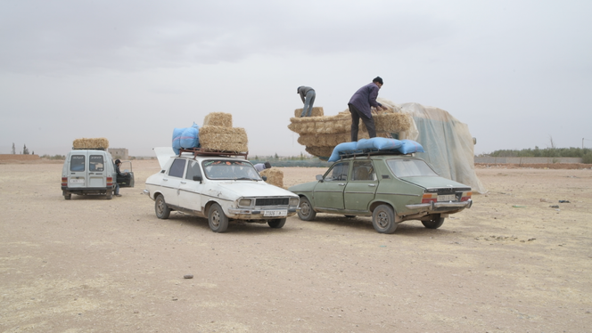 De foto is afkomstig uit de documentaire ‘504’ van Muhammad Al-Khatib.