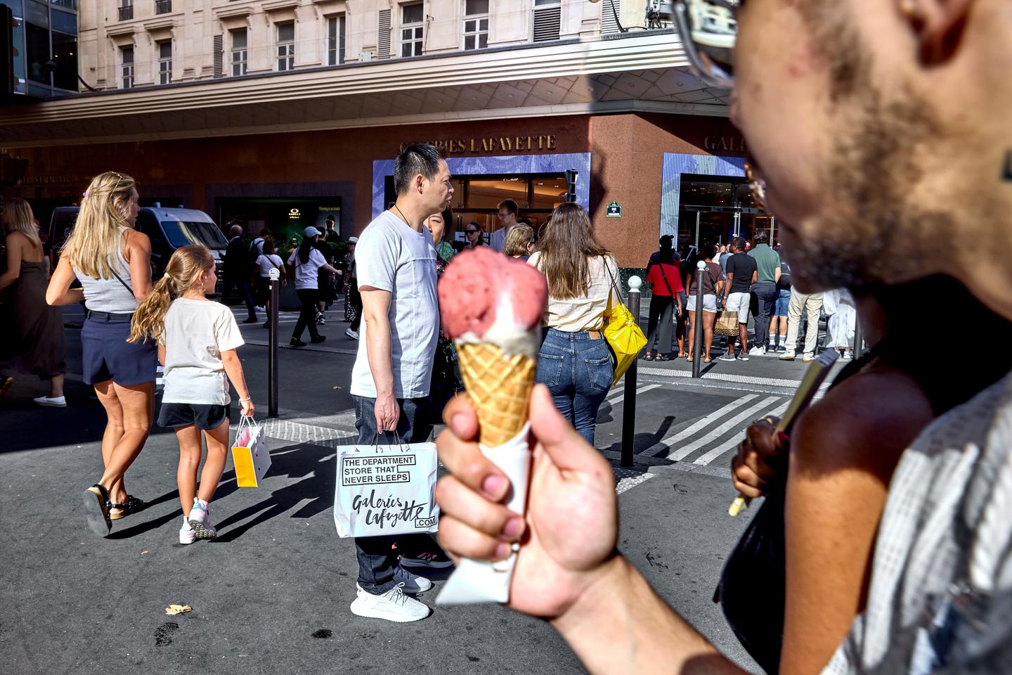 Paris during the Olympics: There was 'no time' for shopping