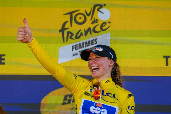 Women's Tour de France: Kool claims yellow jersey with stage 1 victory