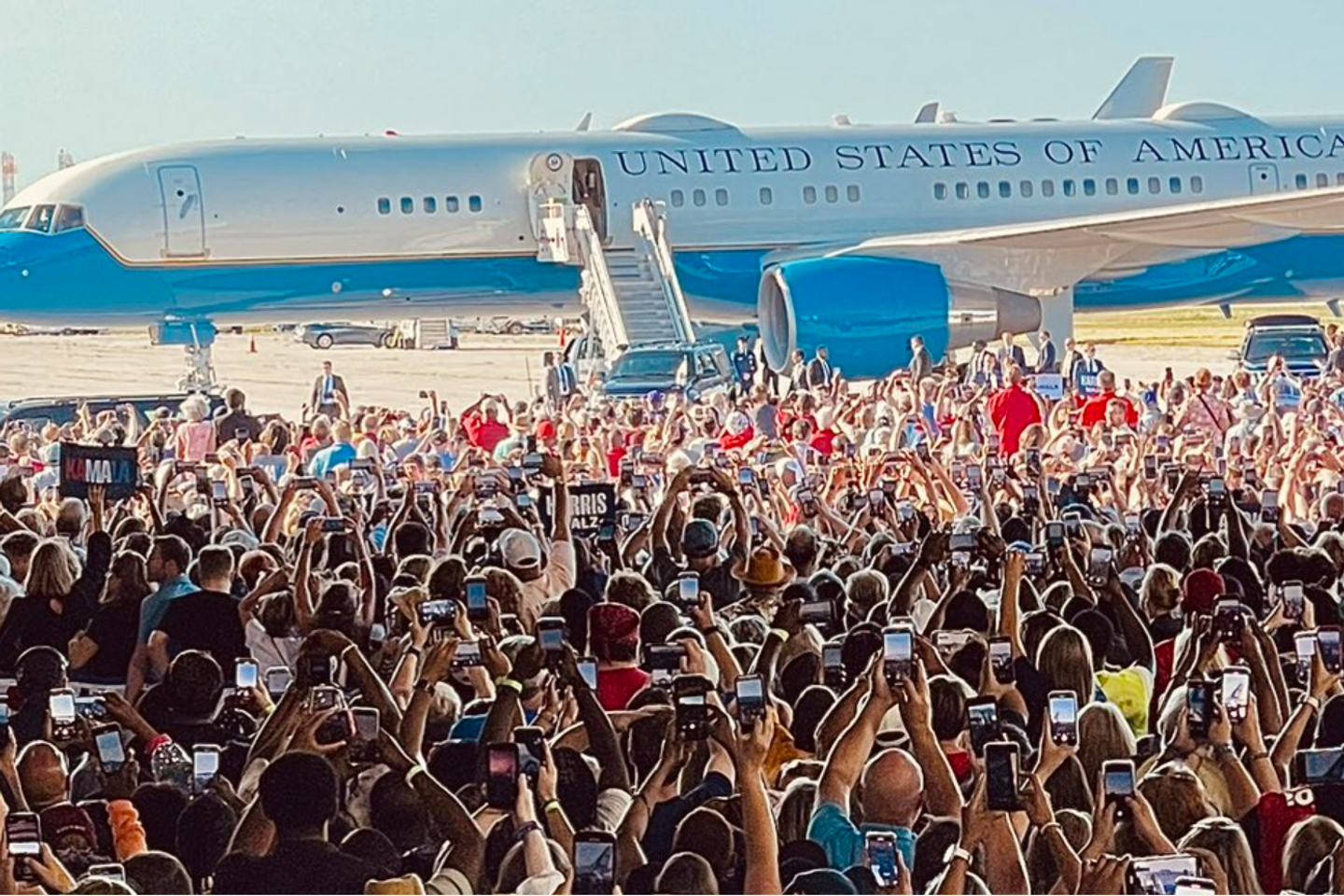 US elections 2024: Trump's baseless claims about crowds at Harris rallies