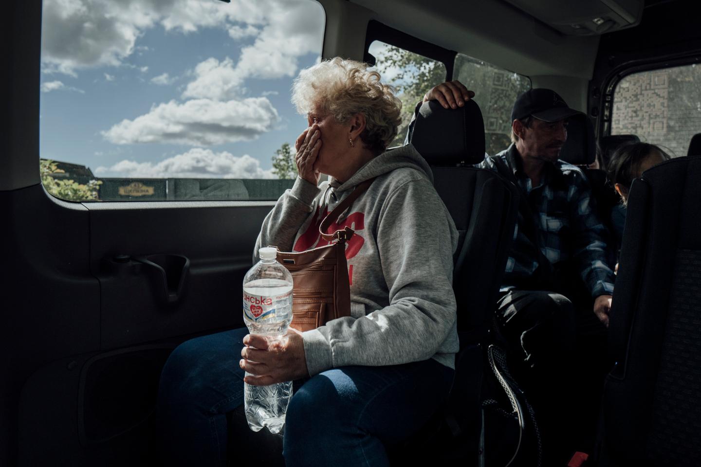 In the Ukrainian border region of Sumy, evacuations are accelerating