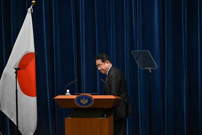 Japanese Prime Minister Fumio Kishida in Tokyo on August 14, 2024.