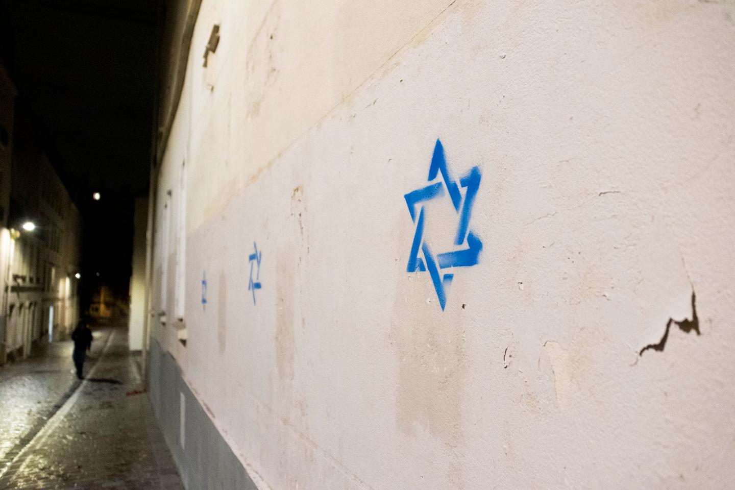 Star of David graffiti in Paris linked to other interference operations in Europe