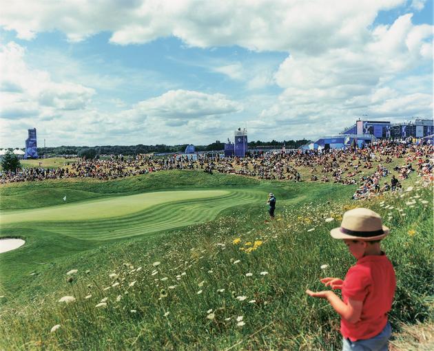 On the Golf National de France course at Guyancourt (east of Paris) on August 7.