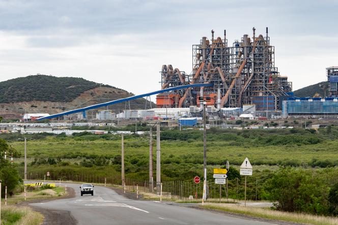 L’usine Koniambo Nickel SAS (KNS) sur le site de Vavouto à Voh. Nouvelle-Calédonie, le 13 août 2024.