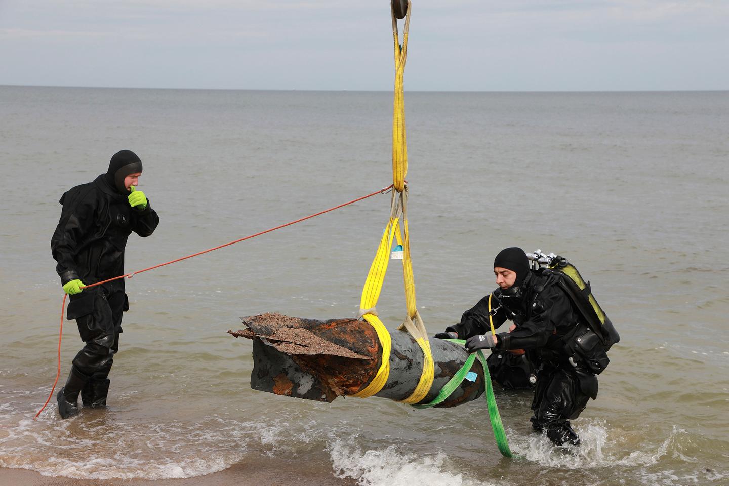 Chemical weapons dump found at bottom of Baltic Sea