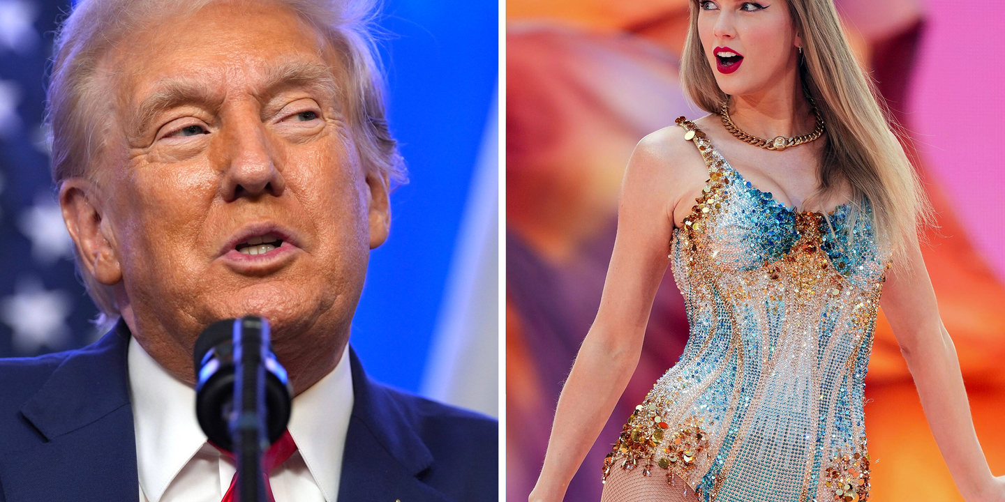 Trump shares fake AI images claiming support from Taylor Swift and fans