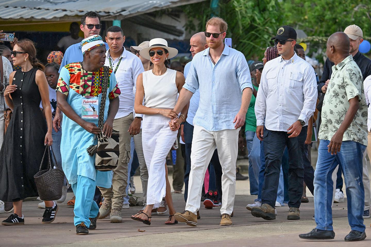 Meghan Markle and Prince Harry were in Colombia. Does anyone care?