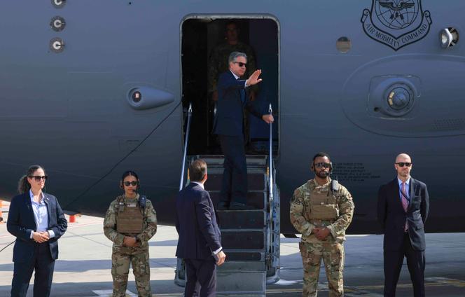 Le secrétaire d’Etat américain, Antony Blinken, part de Tel-Aviv pour se rendre en Egypte afin de poursuivre les négociations en vue d’une trêve dans la bande de Gaza, le 20 août 2024.