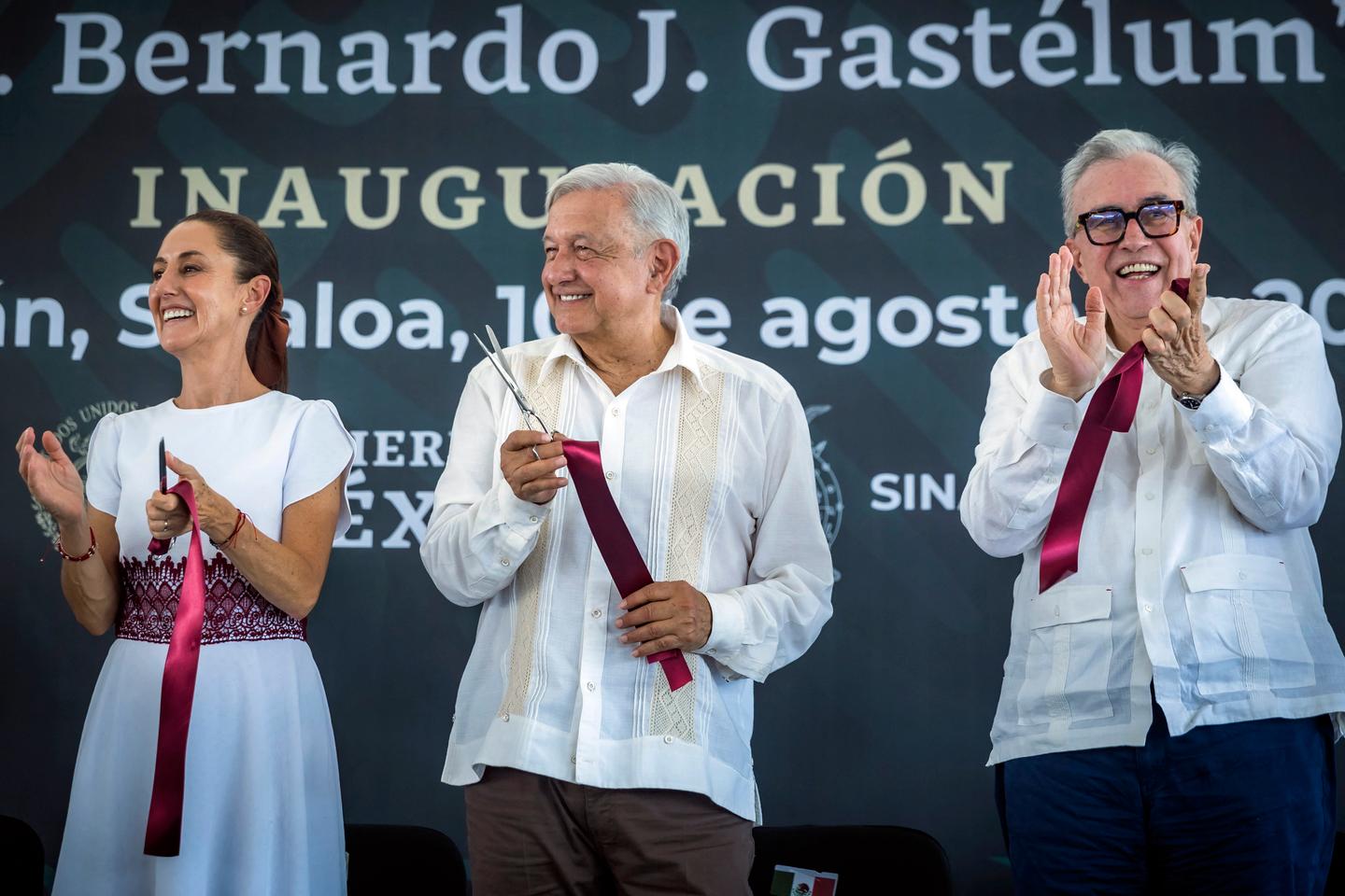 The Mexican president passes the torch to his successor during a triumphant tour: 'So much love' from the people