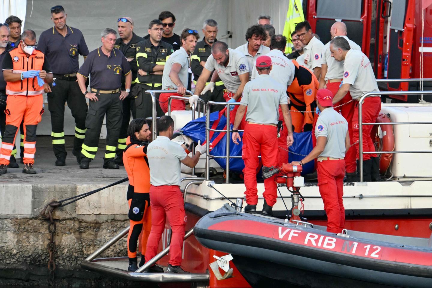 Divers find four bodies in Sicily superyacht wreckage