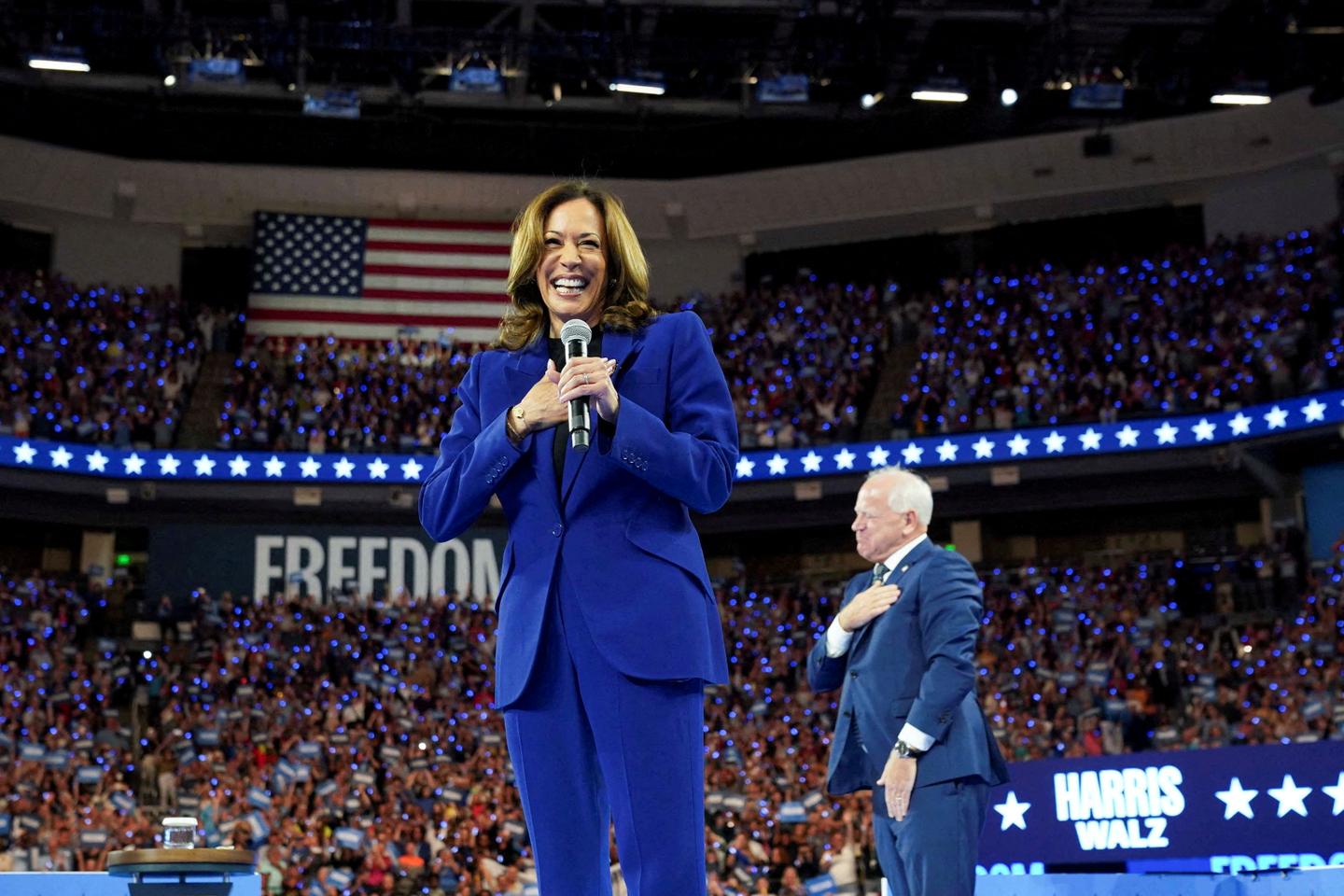 How Kamala Harris got a makeover at the Democratic convention
