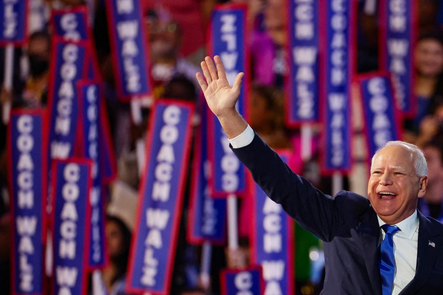 Authenticity of 'America's coach' Tim Walz takes center stage at Democratic convention