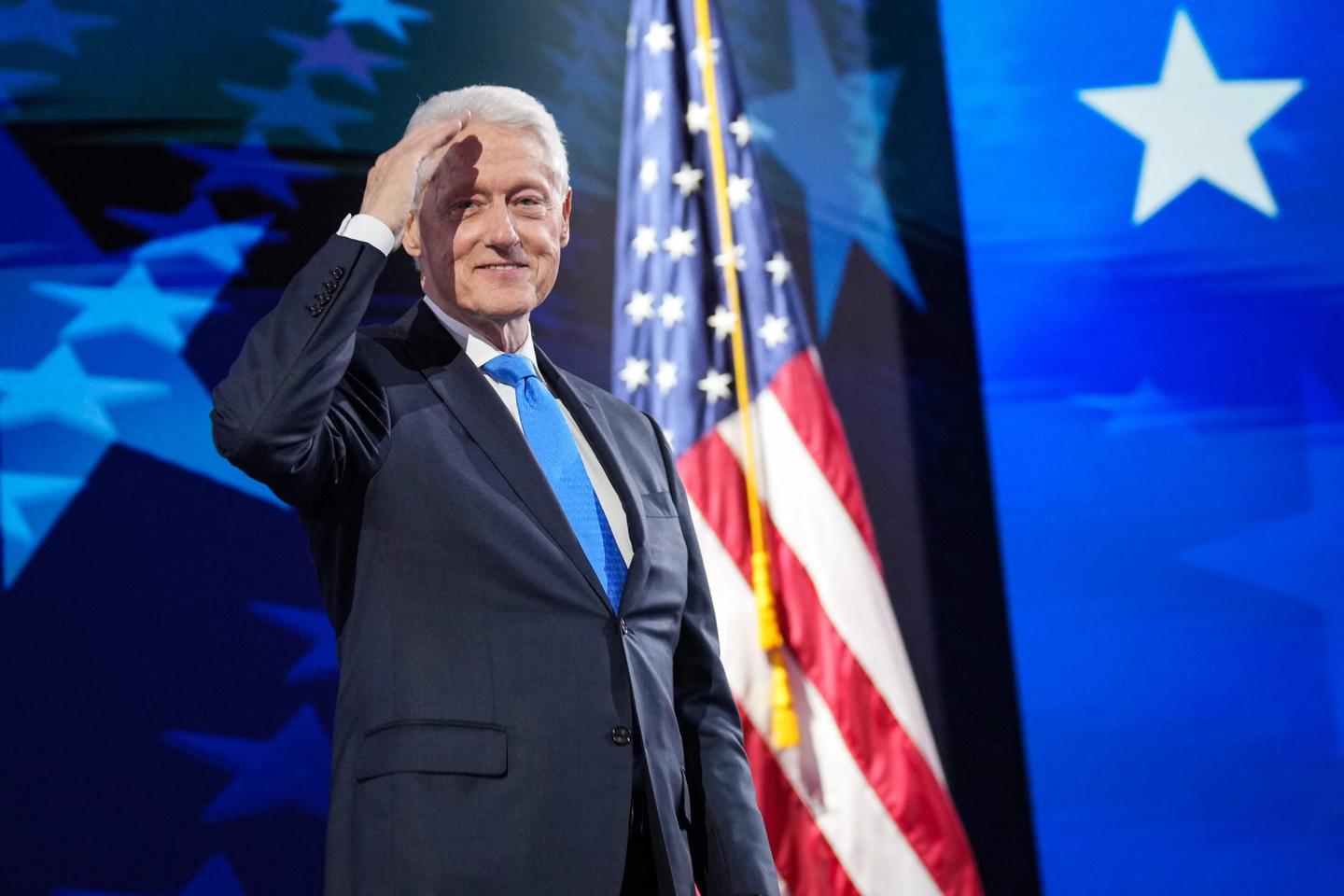 Bill Clinton returns to DNC to praise Harris and tear into Trump: 'He mostly talks about himself'