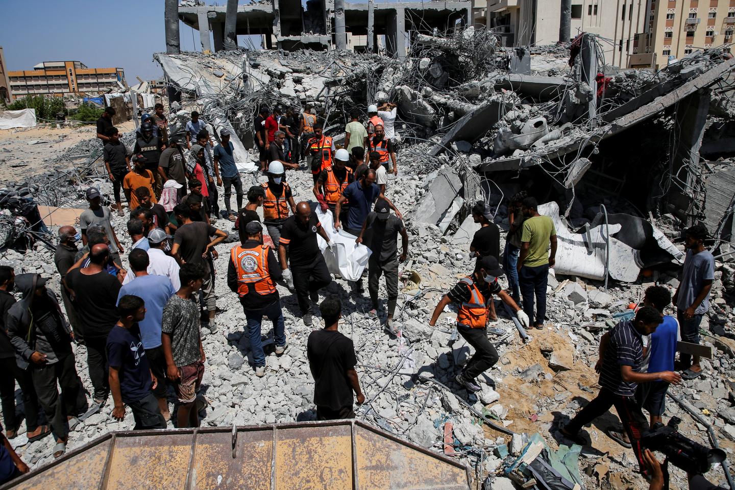 Israeli airstrikes kill dozens in Gaza on the eve of high-level ceasefire talks in Egypt