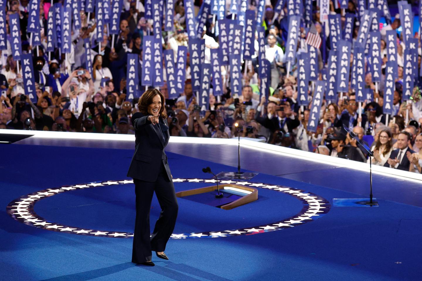 'Harris is redefining feminism and femininity in politics'