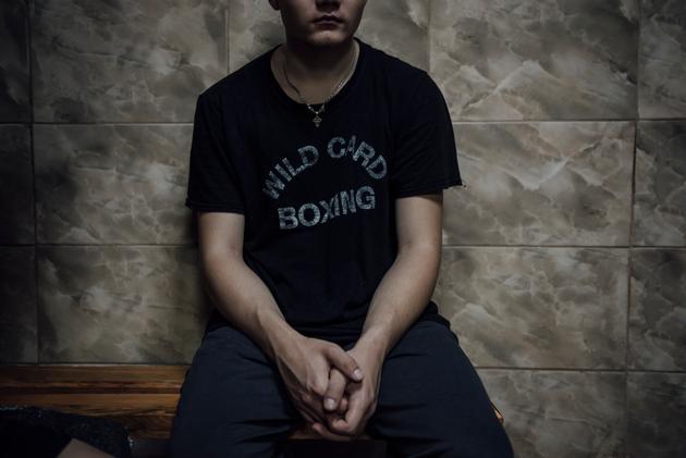 A detention center for Russian POWs in Sumy oblast, August 22, 2024. They were doing their military service in the border zone when the Ukrainian offensive began.