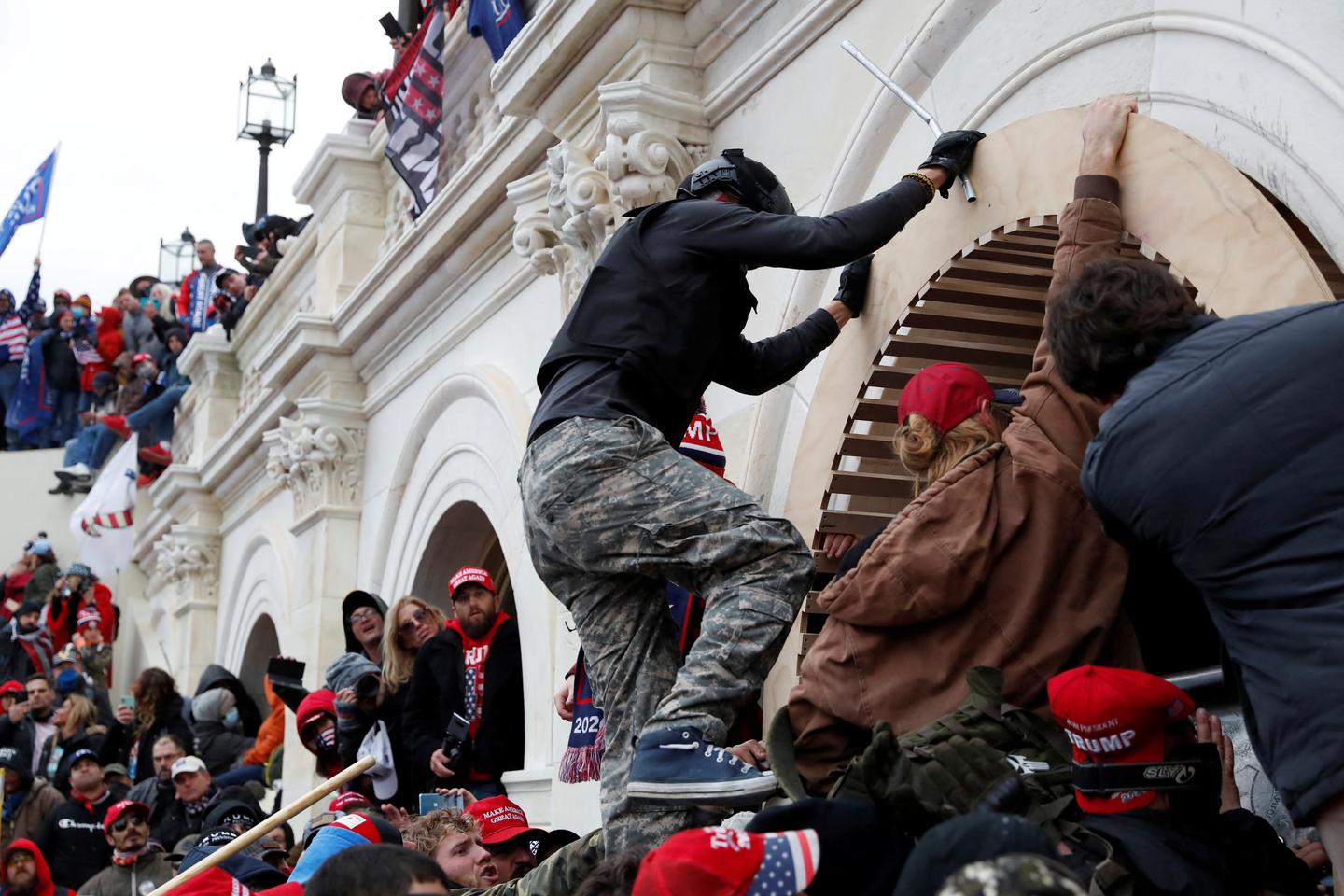First rioter to enter US Capitol on January 6 sentenced to 53 months in prison