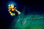 Image extraite du documentaire « Ocean One K. Le robot des abysses », réalisé par Mathieu Pradinaud.