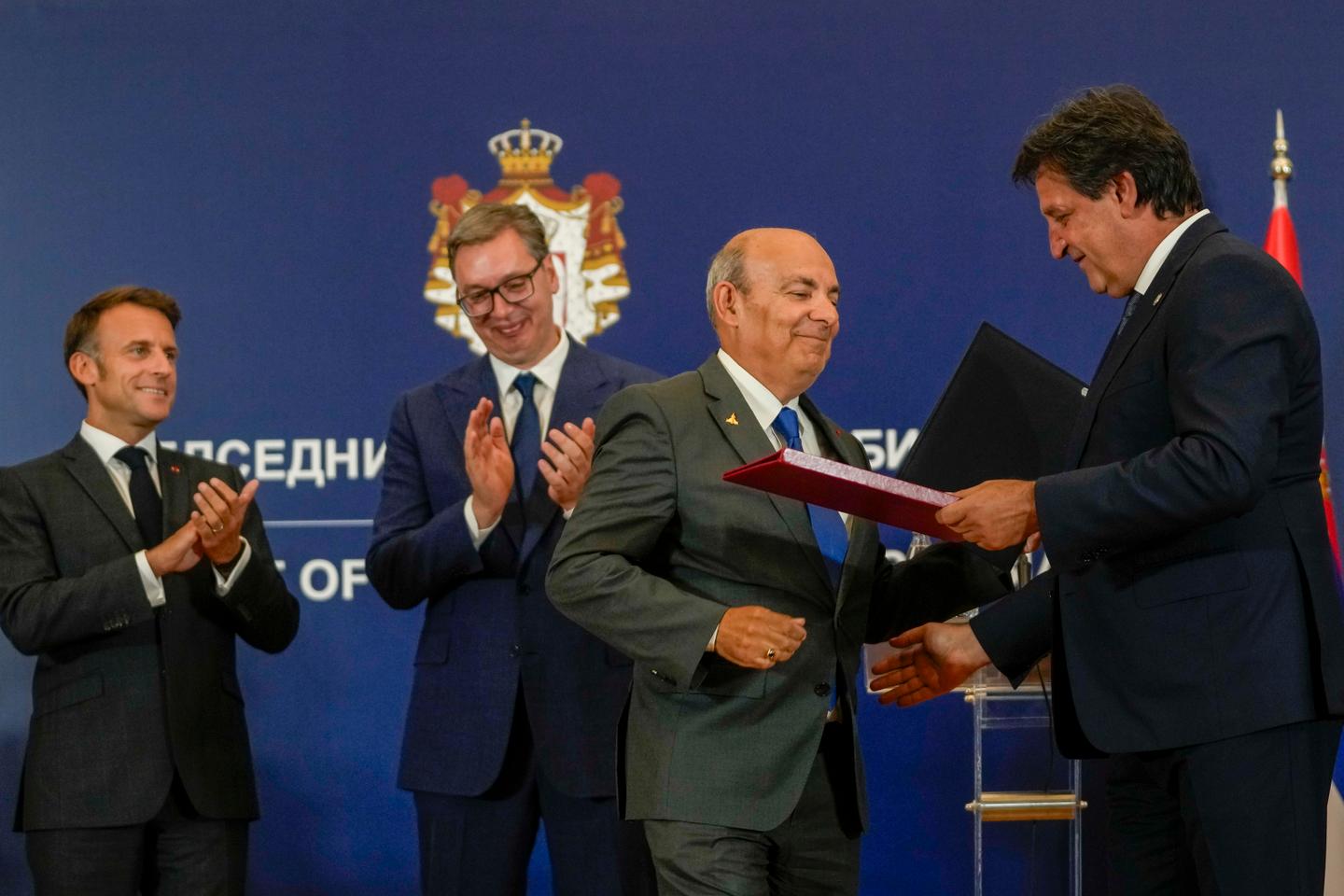 France, Serbia sign Rafale fighter jet deal during Macron visit