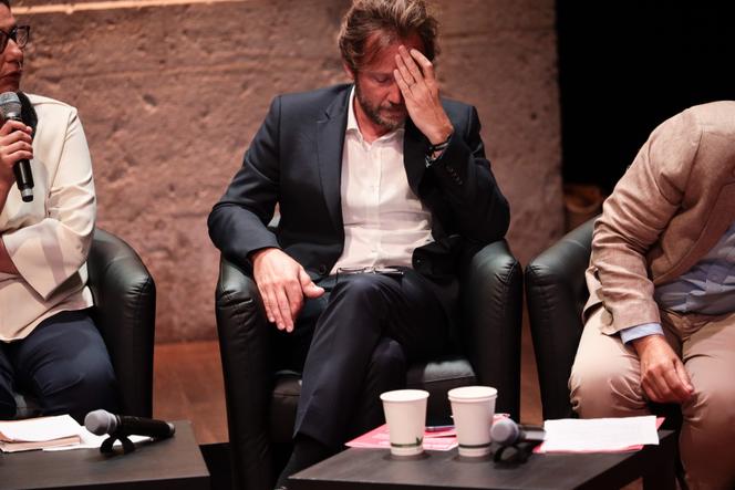 Le président du groupe socialiste à l’Assemblée nationale, Boris Vallaud, lors de la première journée des universités d’été du PS, à Blois, le 29 août 2024.
