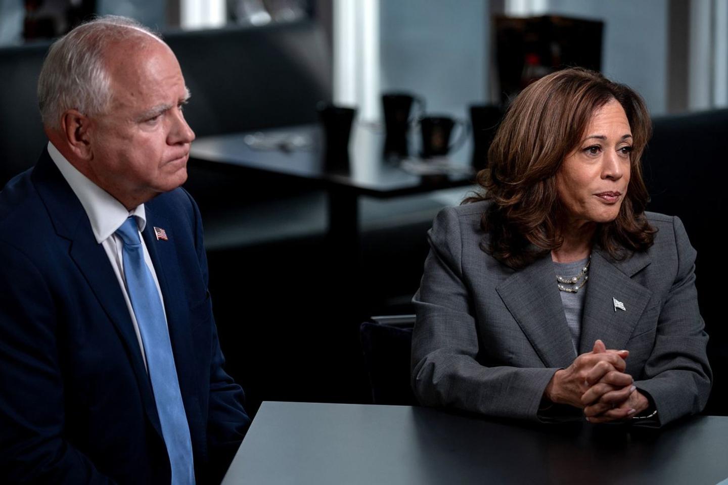 Harris neither crashes nor shines in first televised interview as candidate