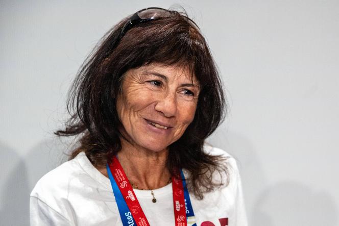 Rosario Murcia-Gangloff, au Club France au parc de la Villette, lors des Jeux paralympiques de Paris, le 27 août 2024.