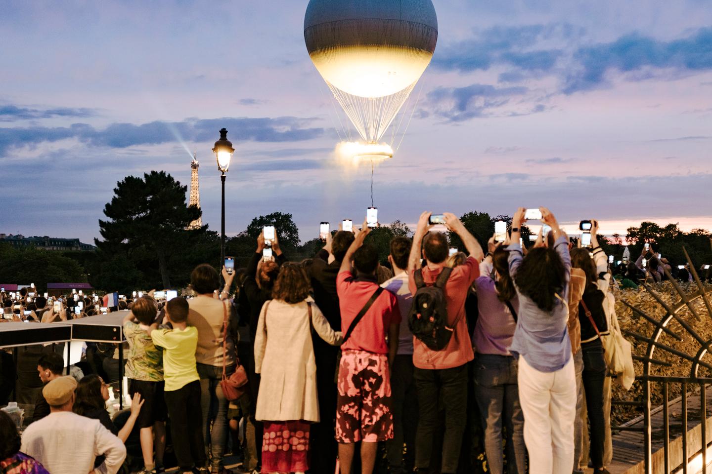 Olympic balloon to return to Paris every summer up to LA Games
