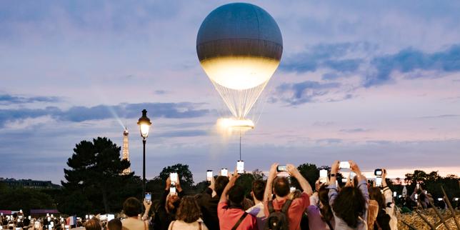 Olympic balloon to return to Paris every summer up to LA Games