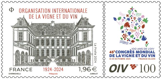 Timbre dessiné par Bruno Ghiringhelli, gravé par Claude Jumelet, en vente générale le 14 octobre.
