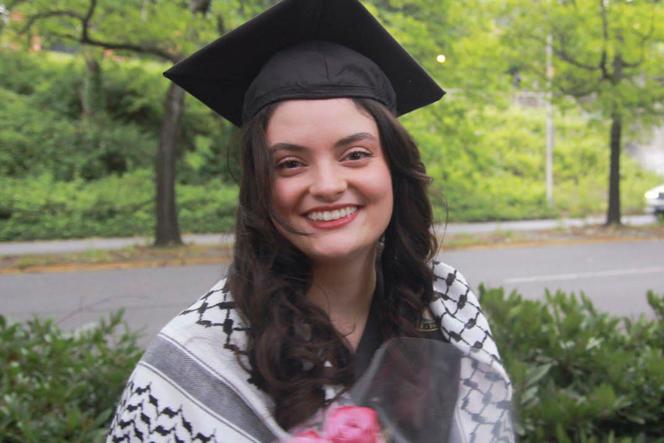 Aysenur Ezgi Eygi de Seattle sur une photo non datée fournie par le Mouvement de solidarité internationale.