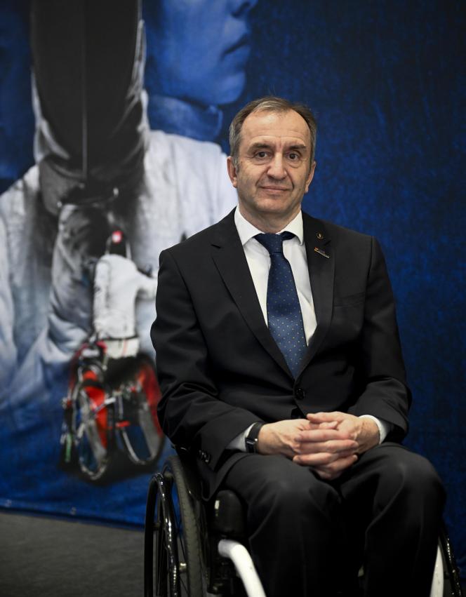 Pal Szekeres, à la halle Georges-Carpentier, à Paris, le 5 mars 2024.