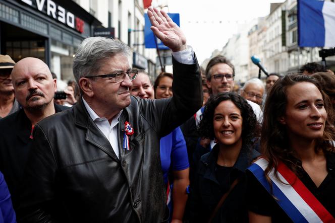 Jean-Luc Mélenchon, chef de La France Insoumise, à Paris, France, le 7 septembre 2024.