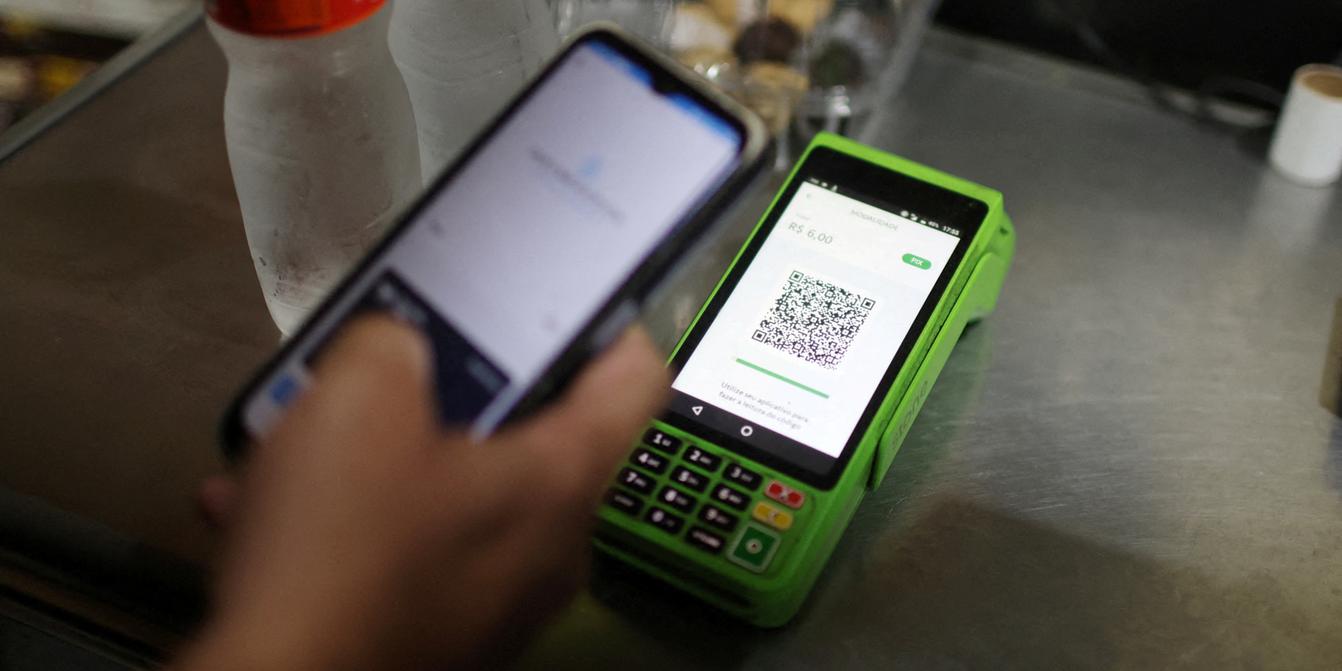 In Brazil, the free and instant mobile payment system Pix challenges US  dominance