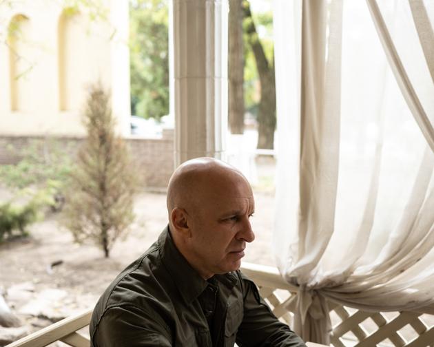 Governor of the Donetsk region, Vadym Filashkin, in Kramatorsk, Ukraine, September 9, 2024.