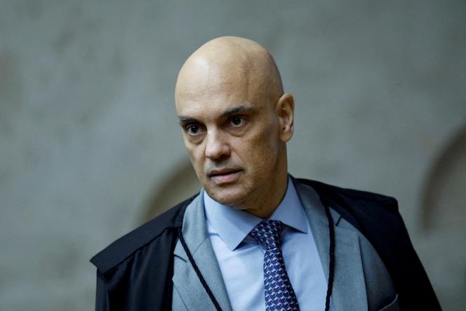 Le juge de la Cour suprême brésilienne, Alexandre de Moraes, à Brasilia, le 4 septembre 2024.