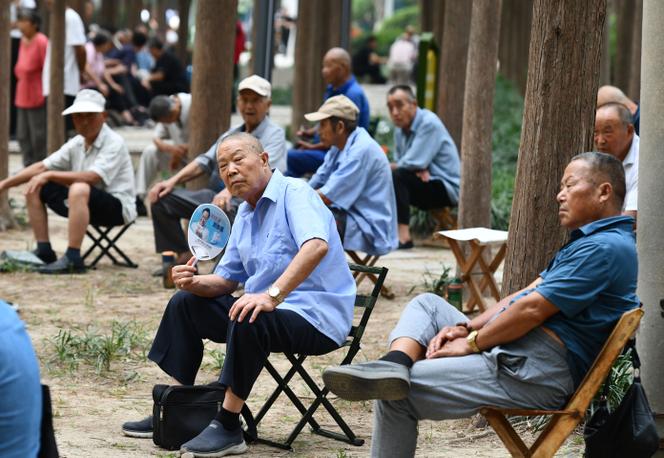 2024 年 9 月 11 日，中国安徽省阜阳市林岱路的一处公共公园。