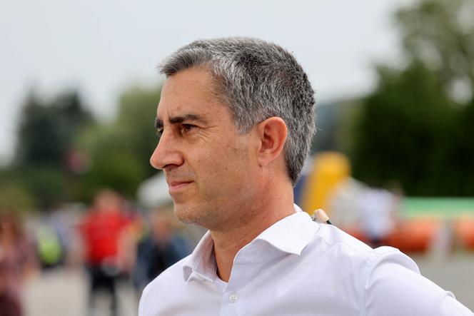 Le député François Ruffin, lors d’une réunion politique à Flixecourt (Somme), le 31 août 2024.